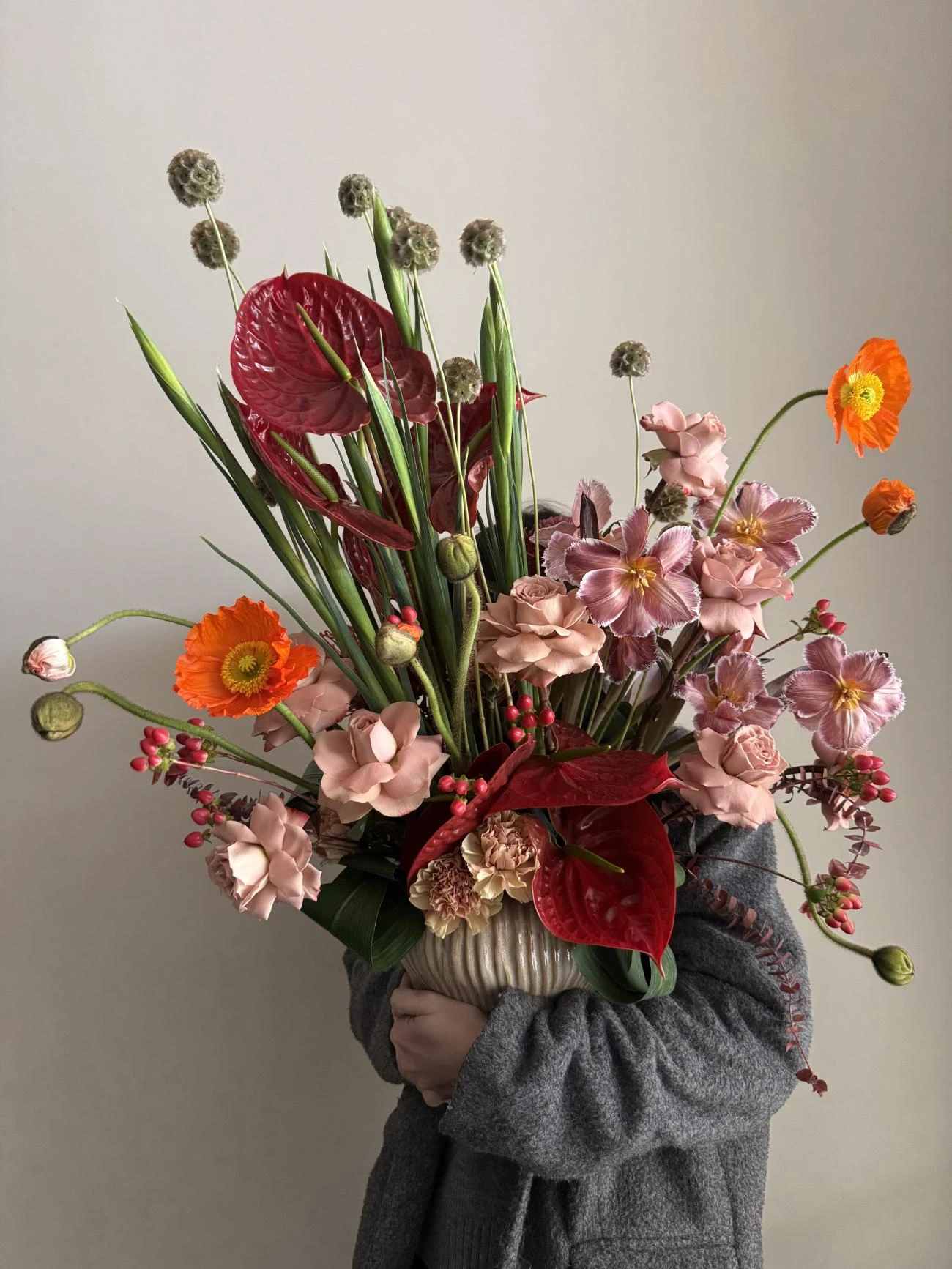 Modern Tropikal Şıklık Aranjmanı